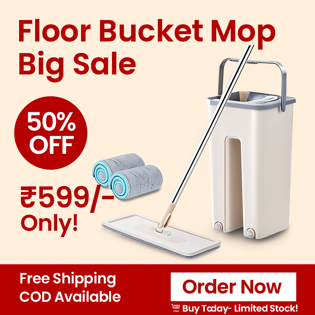 Mop Heavy Quality Floor Mop with Bucket