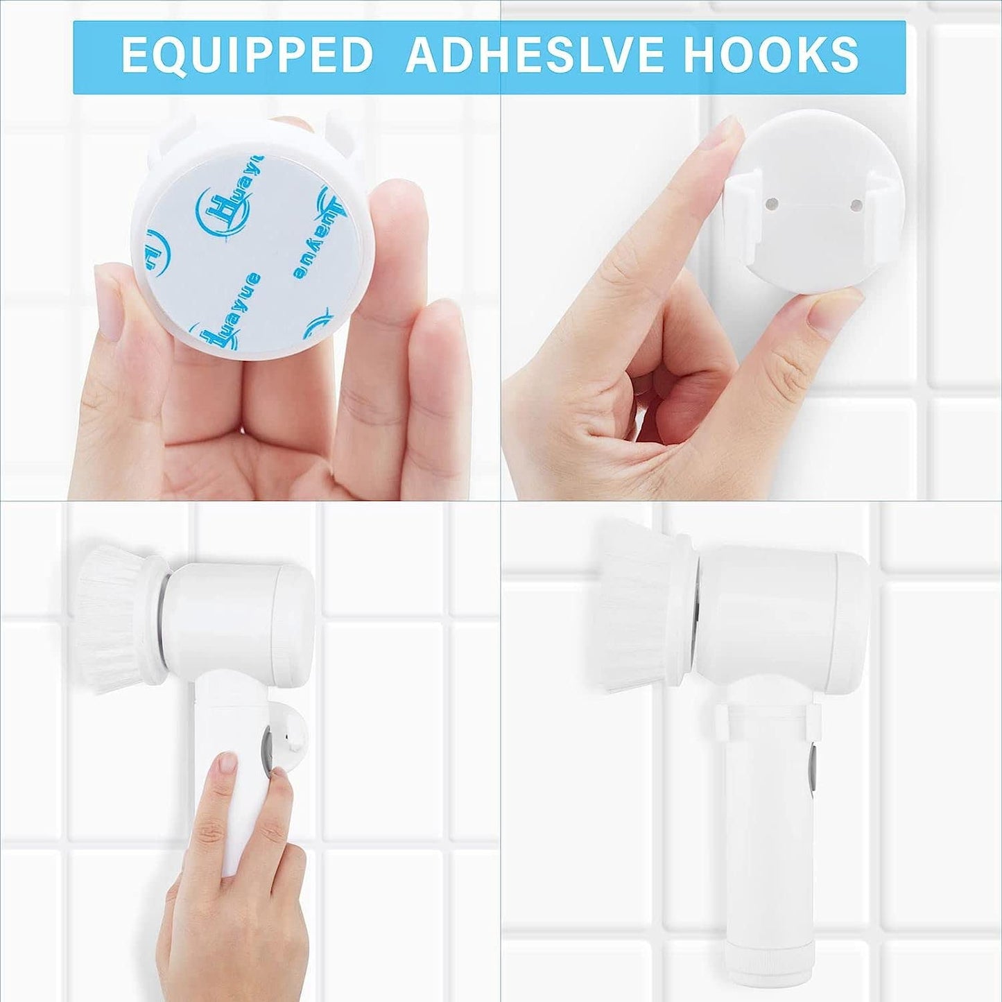 5-in-1 Electric Spin Scrubber
