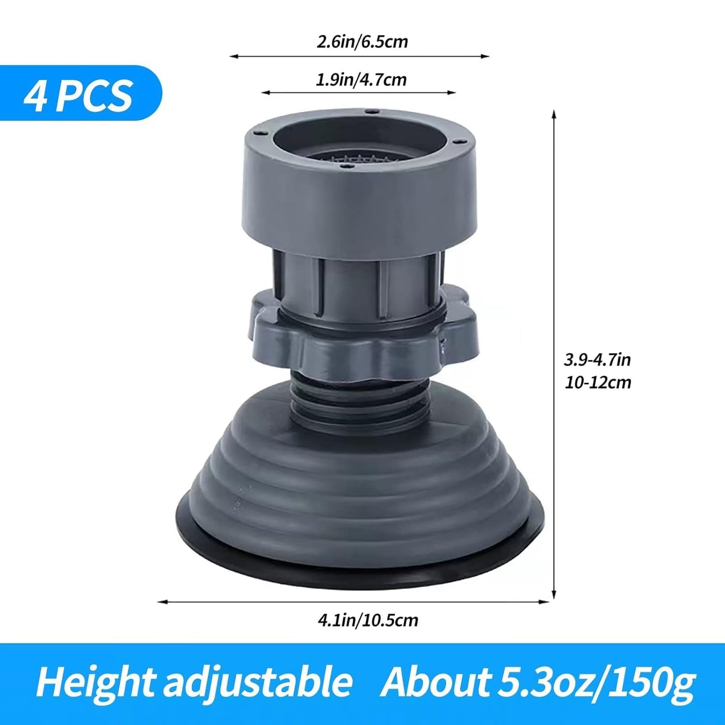 Washing Machine Vibration Pads (4 Pcs Set)