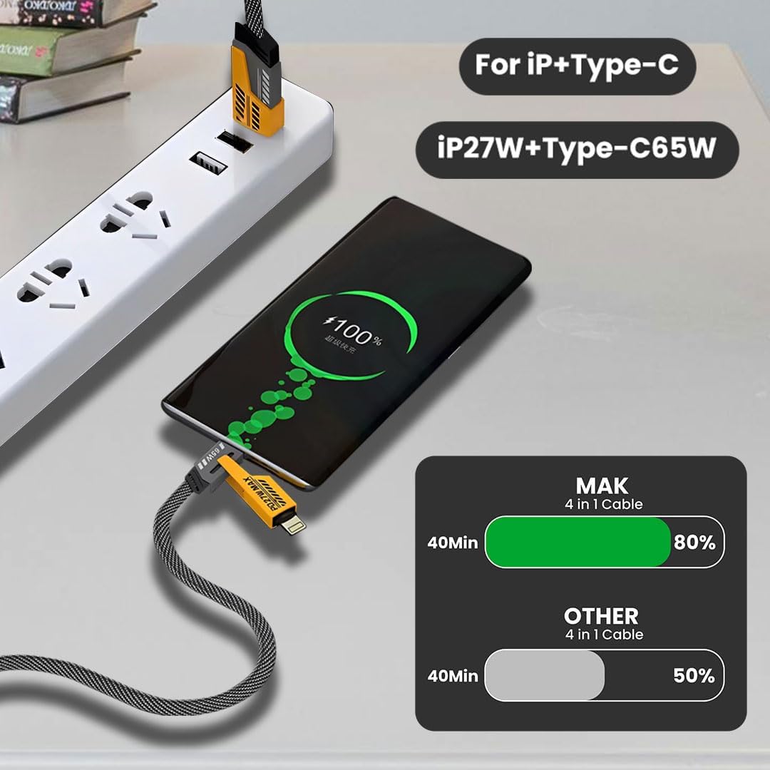 4-in-1 USB Multi Fast Charging Cable