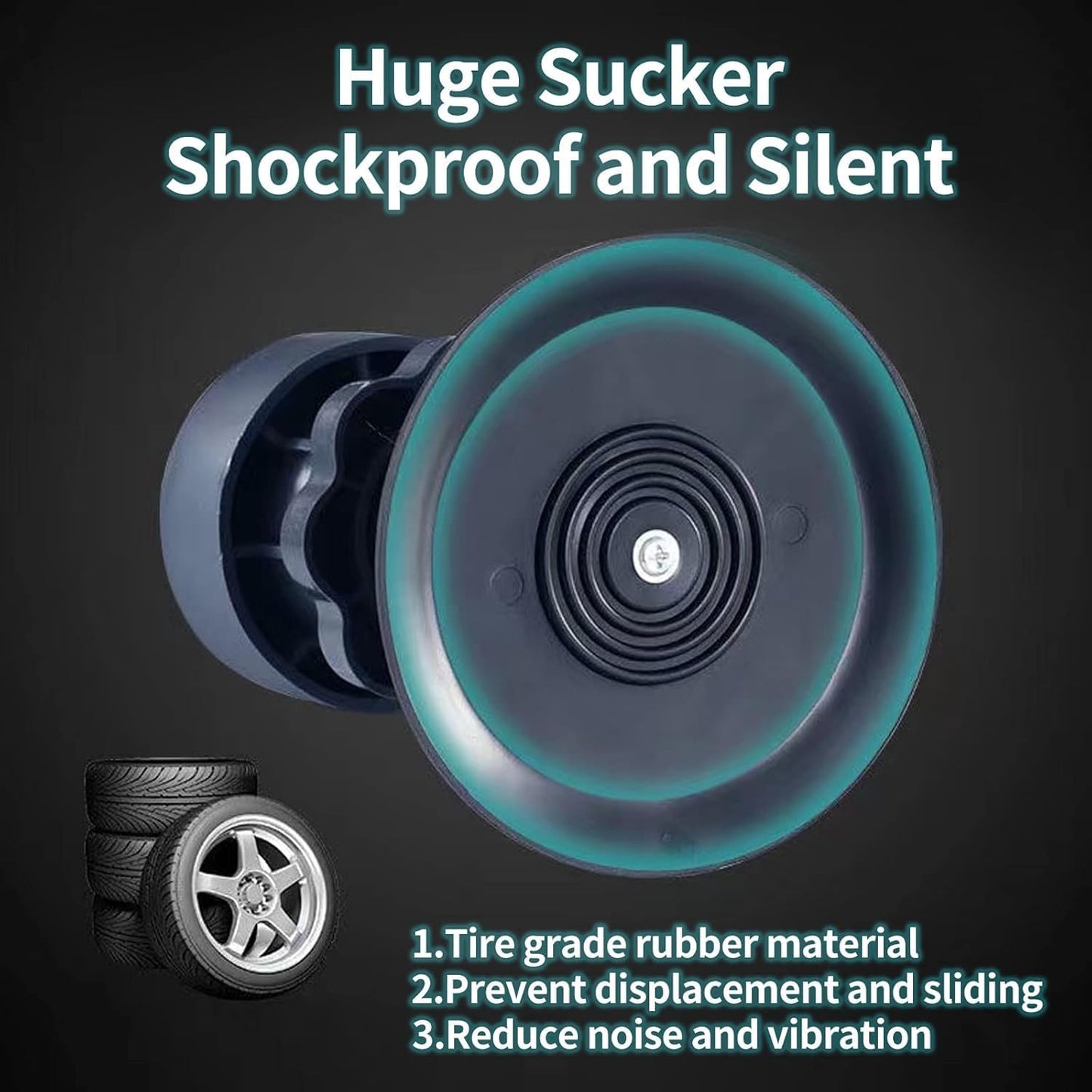 Washing Machine Vibration Pads (4 Pcs Set)