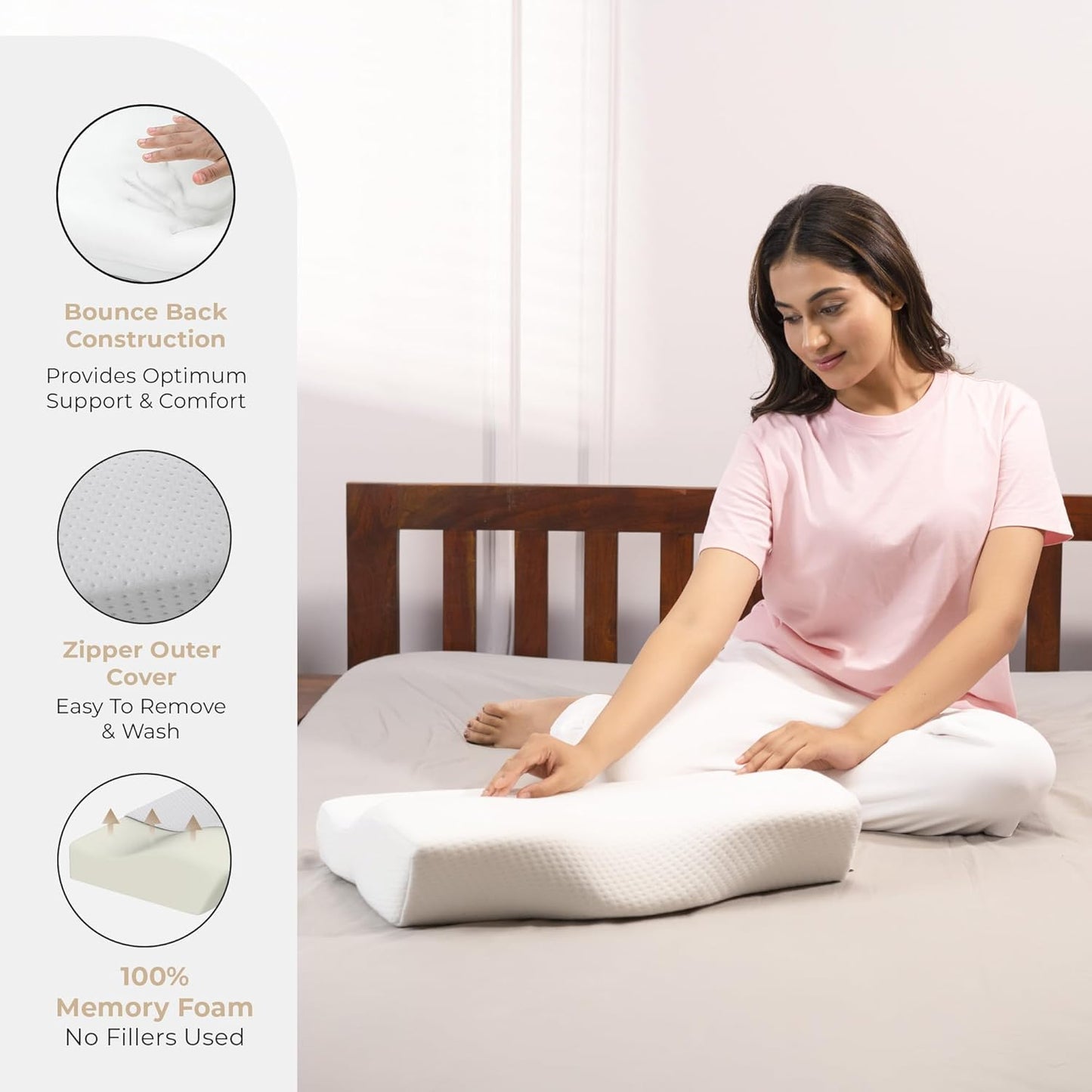 Cervical Pillow for Neck Pain