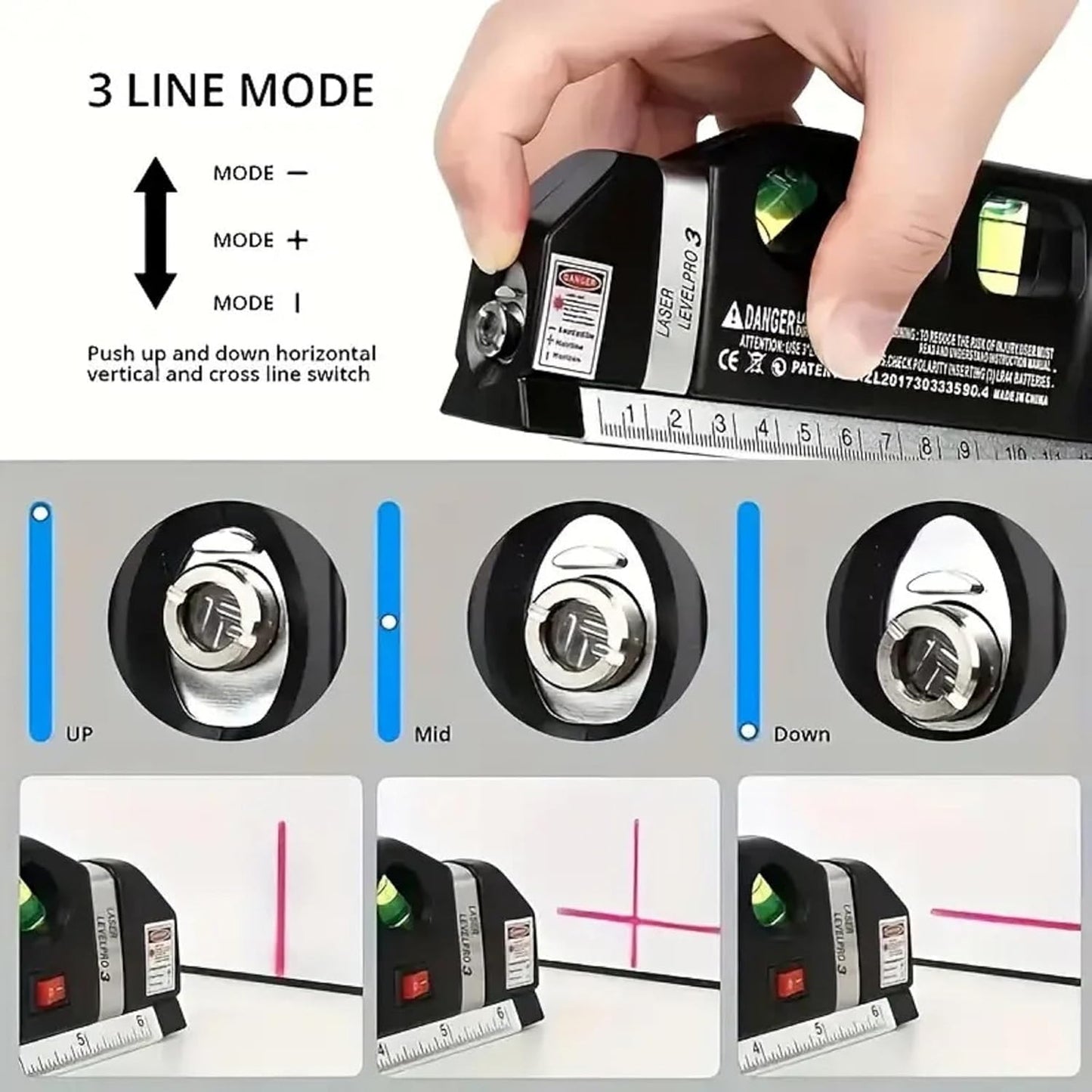 Laser Level Line Tool, Multipurpose level Kit