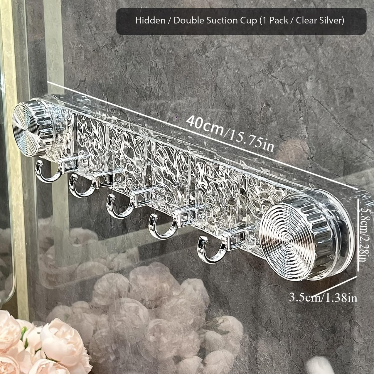Powerful Vacuum Mount Hook