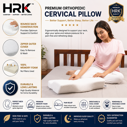 Cervical Memory Foam Pillow