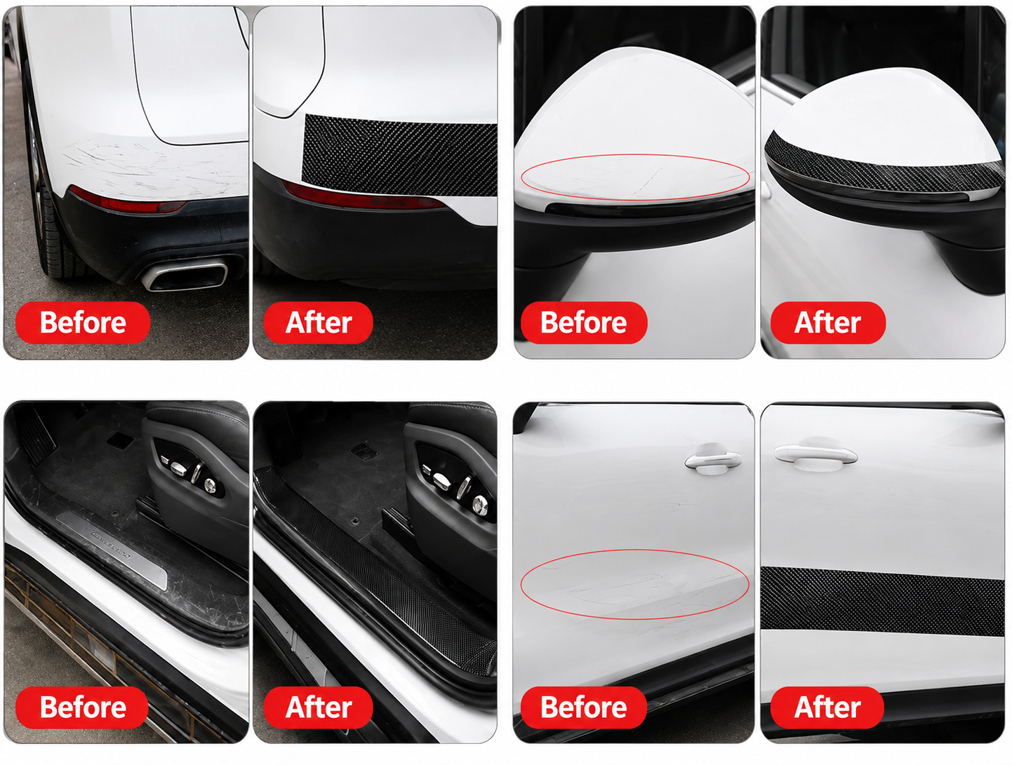Car Door Sill Protector Bumper Protector