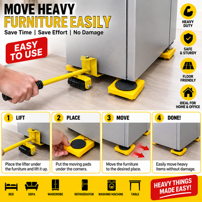 Furniture Lifter Mover Tool Set