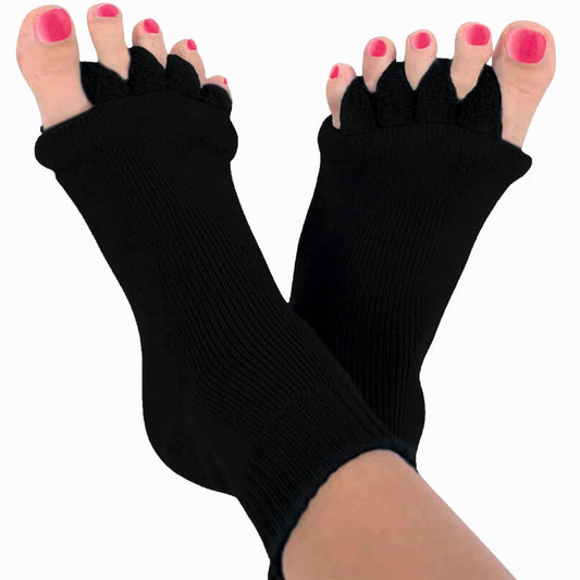 Foot Alignment Socks with 5-Toe Separator