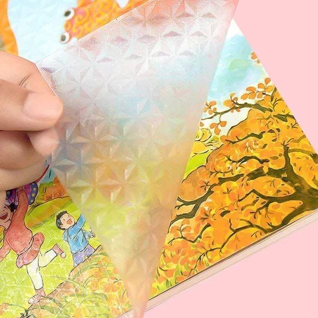 Transparent Paper Sticker Book Covers (Pack of 30)