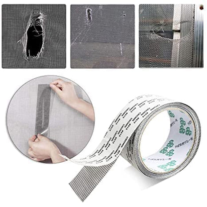 Mosquito Net Patch Repair Tape | Strong Adhesive Waterproof Mesh Tape