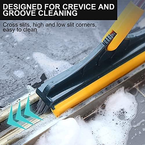 Toilet & Floor Cleaning Brush with Wiper