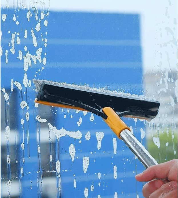 Toilet & Floor Cleaning Brush with Wiper