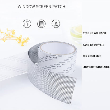 Mosquito Net Patch Repair Tape | Strong Adhesive Waterproof Mesh Tape