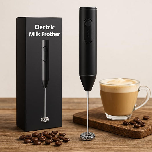 Electric Coffee Frother Blender Mixer