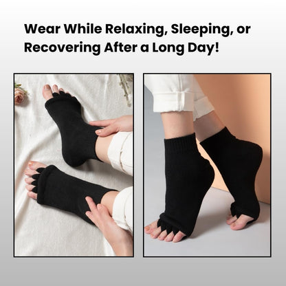 Foot Alignment Socks with 5-Toe Separator