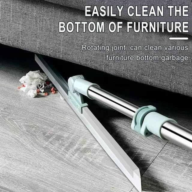 3-in-1 Bathroom Cleaning Brush + Silicone Floor Wiper Combo