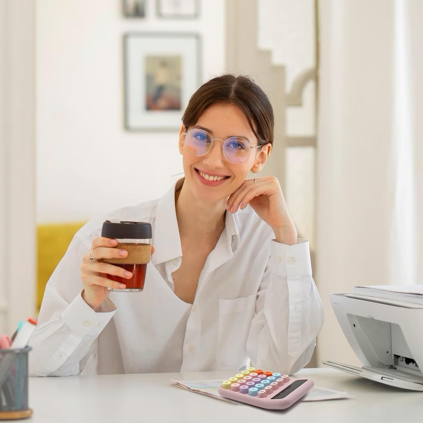 Colorful Office Calculator
