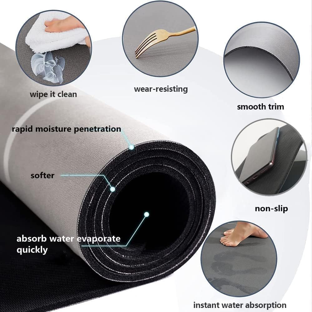 HRK 2 Pcs Kitchen Mats Set
