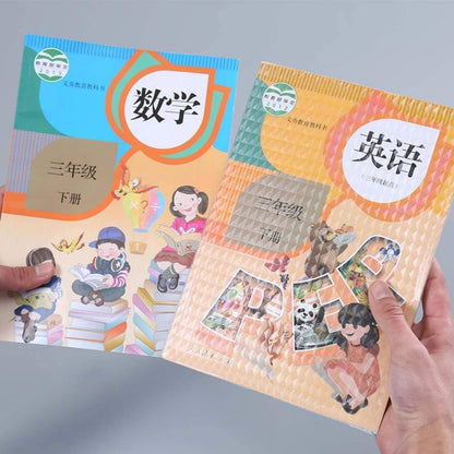 Transparent Paper Sticker Book Covers (Pack of 30)