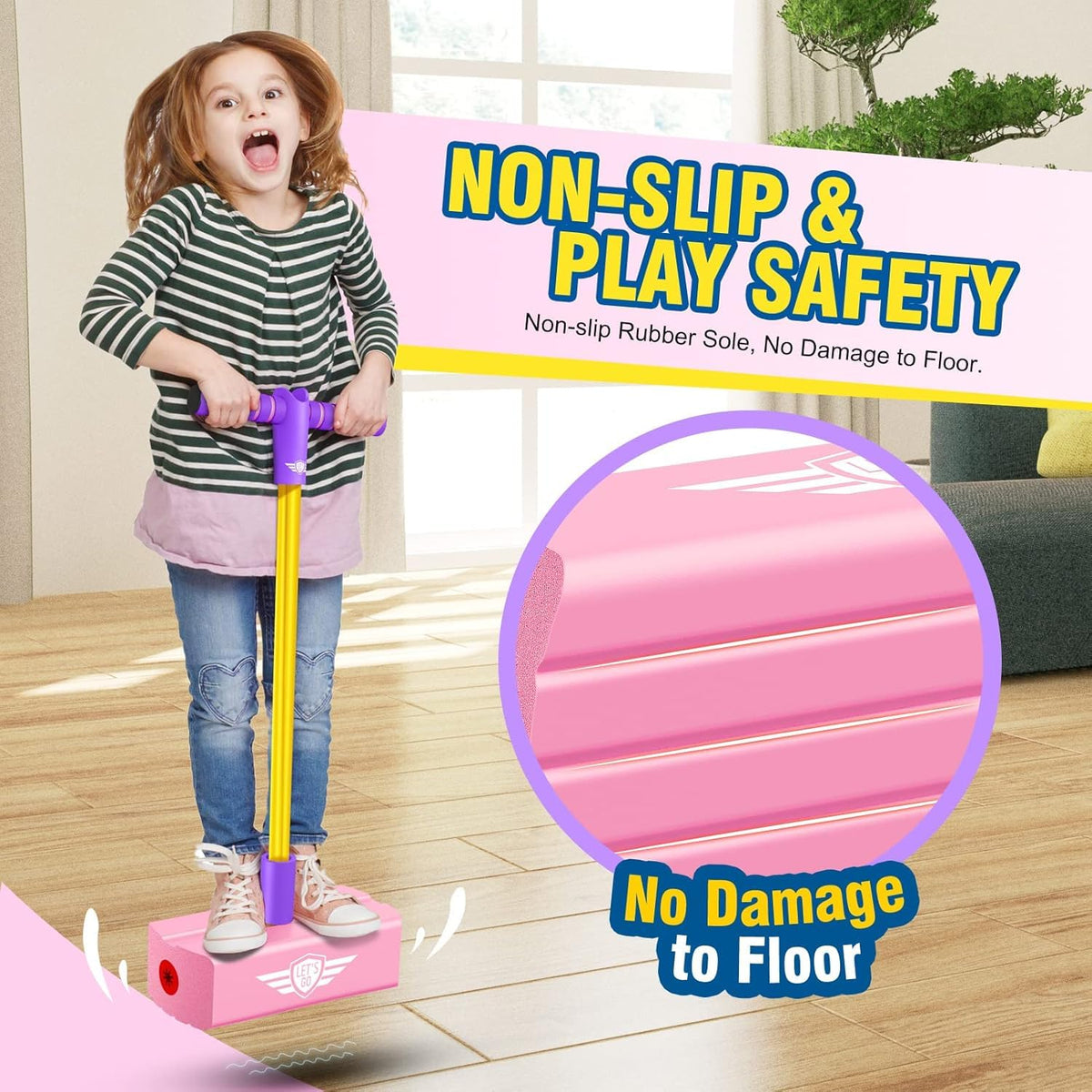 Toy Imagine Foam Pogo Jumper for Kids