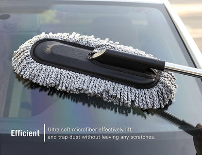 Car Duster Microfiber Extendable Handle