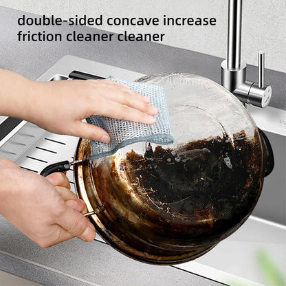 Non-Scratch Wire Mesh Dishwashing Cloths