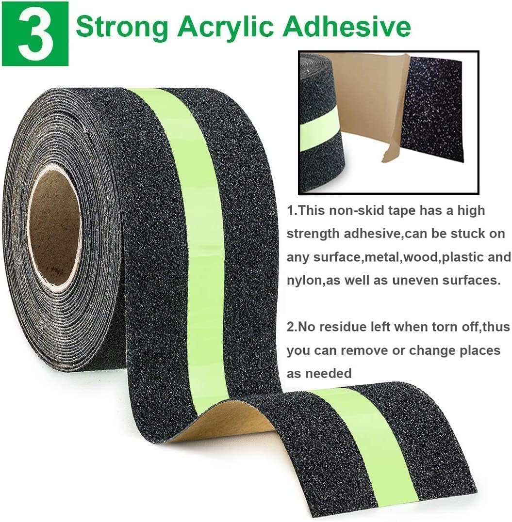 Anti-Slip Grip Tape � Glow in The Dark Non-Slip Traction(5 Mtr)