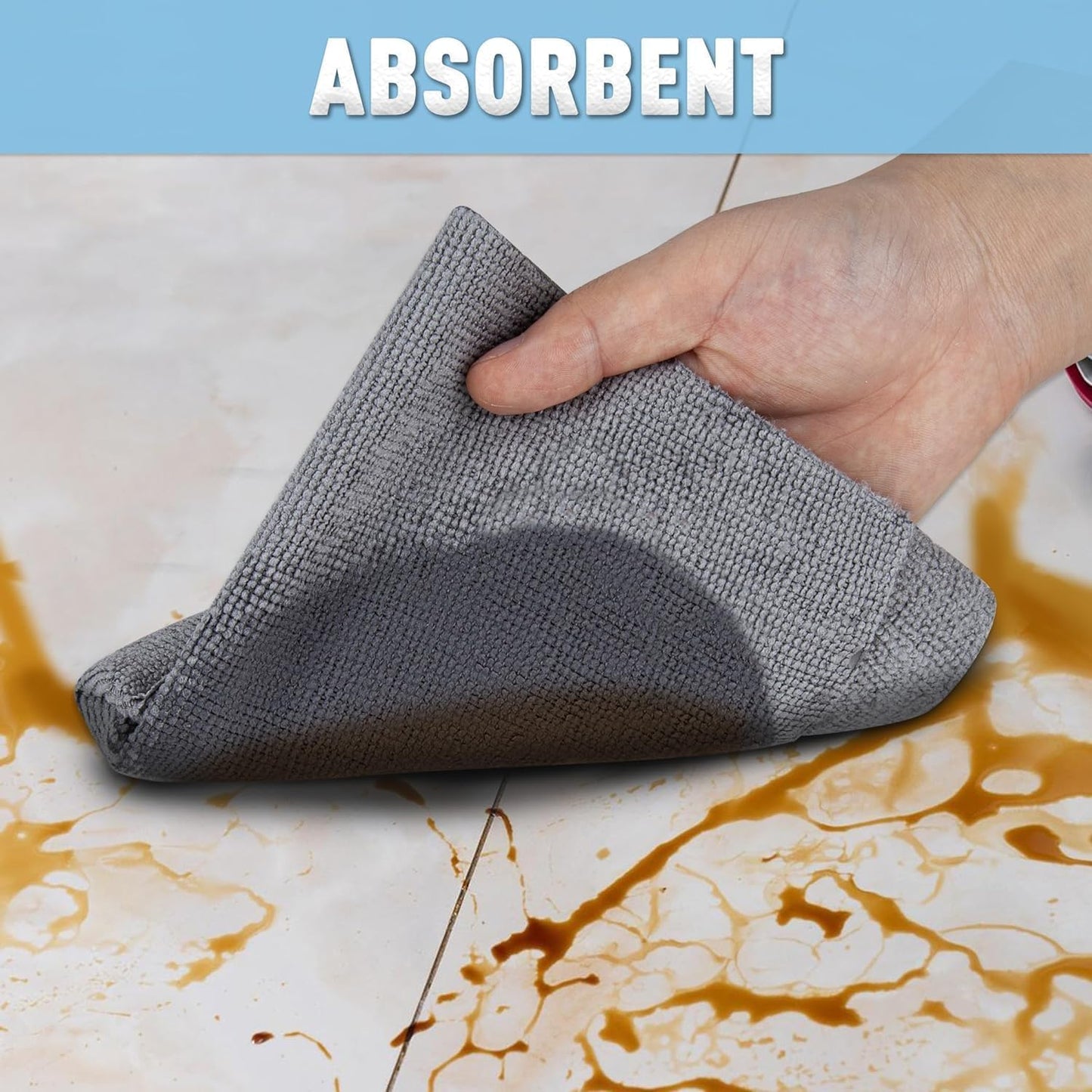 Microfiber Cleaning Cloth Roll
