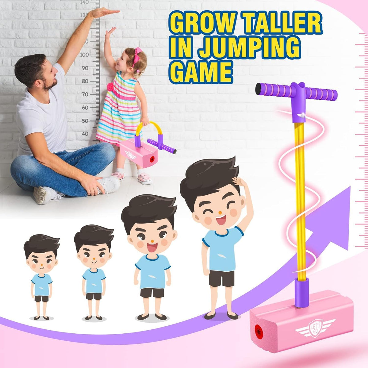 Toy Imagine Foam Pogo Jumper for Kids