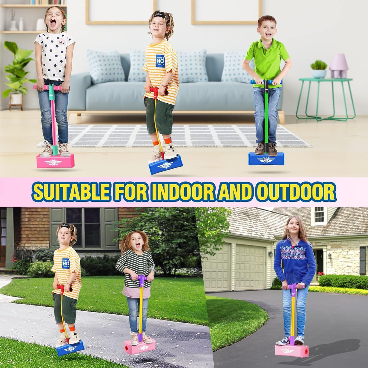 Toy Imagine Foam Pogo Jumper for Kids