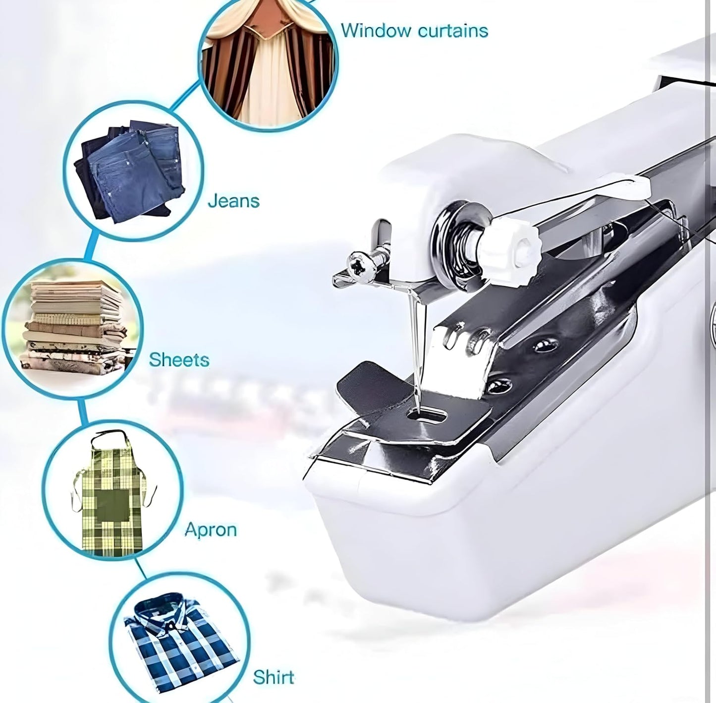 Handheld Mini Portable Sewing Machine