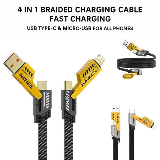 4-in-1 USB Multi Fast Charging Cable