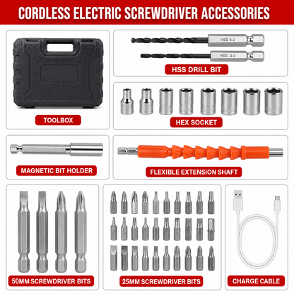 Electric Screwdriver Set