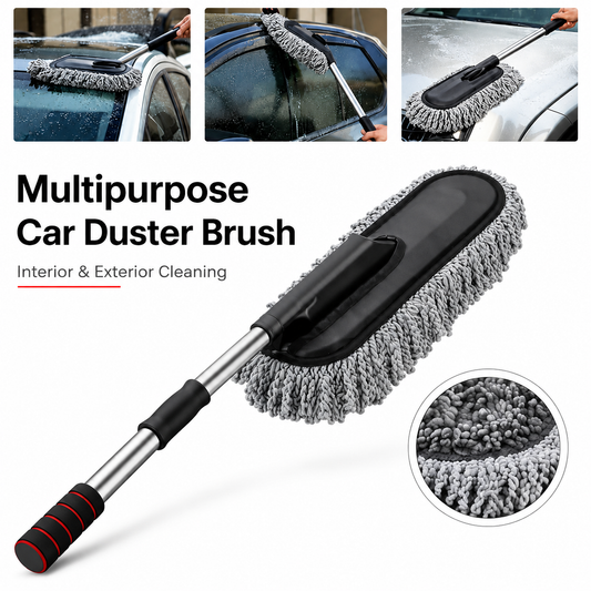 Car Duster Microfiber Extendable Handle